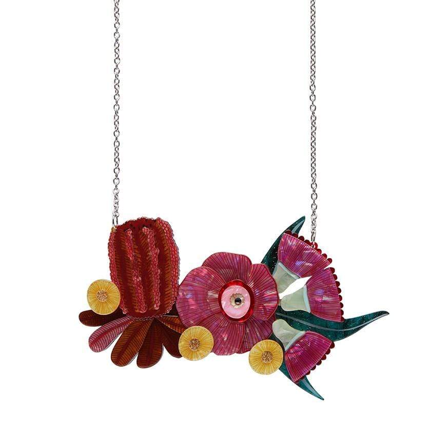 Erstwilder Flora Antipodea Necklace N7277-2090