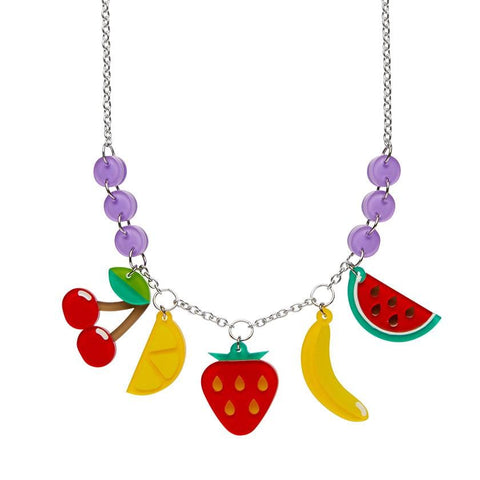 Erstwilder Fruit Salad Necklace N7421-0100