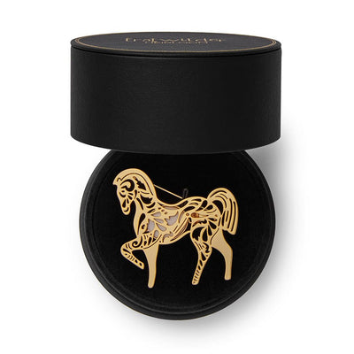 Friesian Fancy Perfume Brooch