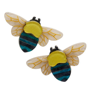 To Bee or Not to Bee Hair Clips Set - 2 Piece