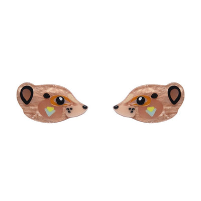 The Masterful Meerkat Earrings