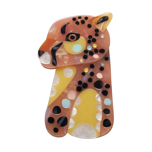 Erstwilder The Choosy Cheetah Brooch AK1BH11