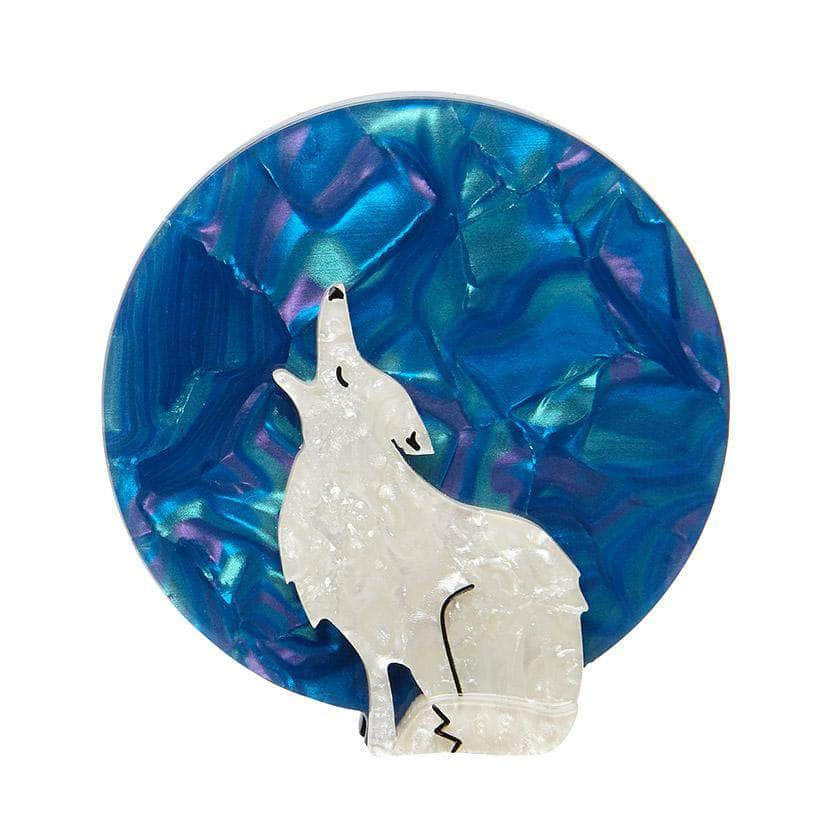 Erstwilder Howling at the Moon Brooch BH5774-3080