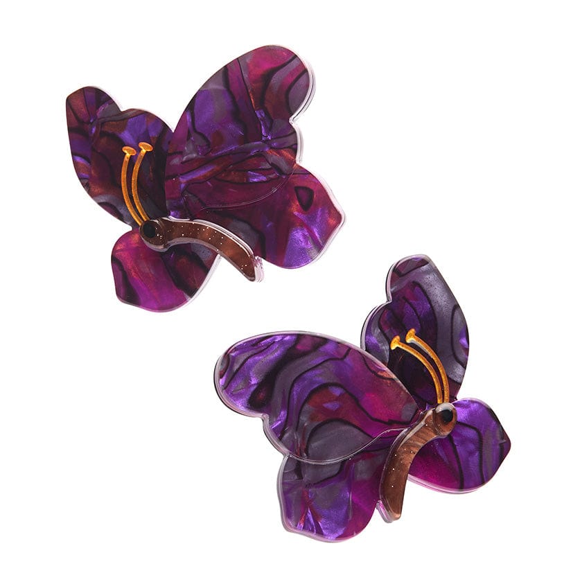 Child of the Air Hair Clips Set - 2 Piece - Erstwilder - Quirky Resin and Enamel Accessories