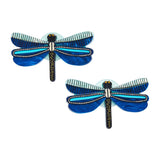 Sapphire Sky Dancer Hair Clips Set - 2 Piece