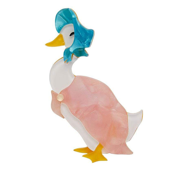 Erstwilder Jemima Puddle-Duck Brooch BH6779-8020