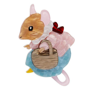 Mrs. Tittlemouse Brooch