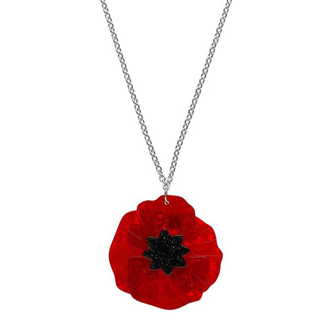 Erstwilder Poppy Field Pendant Necklace N3033-1000