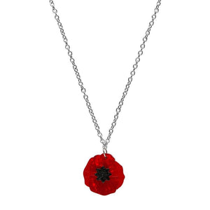 Poppy Field Mini Pendant Necklace