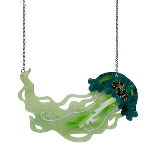 Slippin' Under Jellyfish Necklace