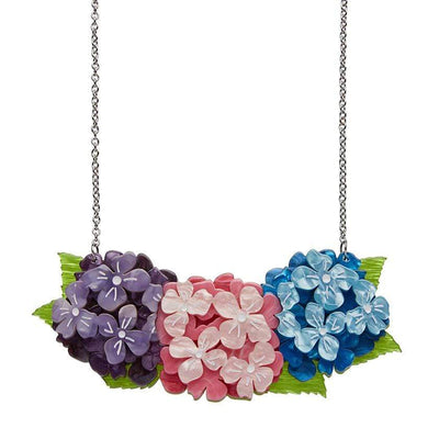 Heartfelt Hydrangea Necklace