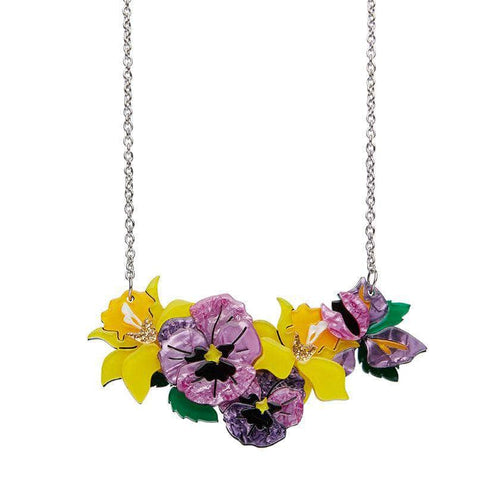 Erstwilder Love-in-Idleness Flower Necklace (Small) N6803-5060