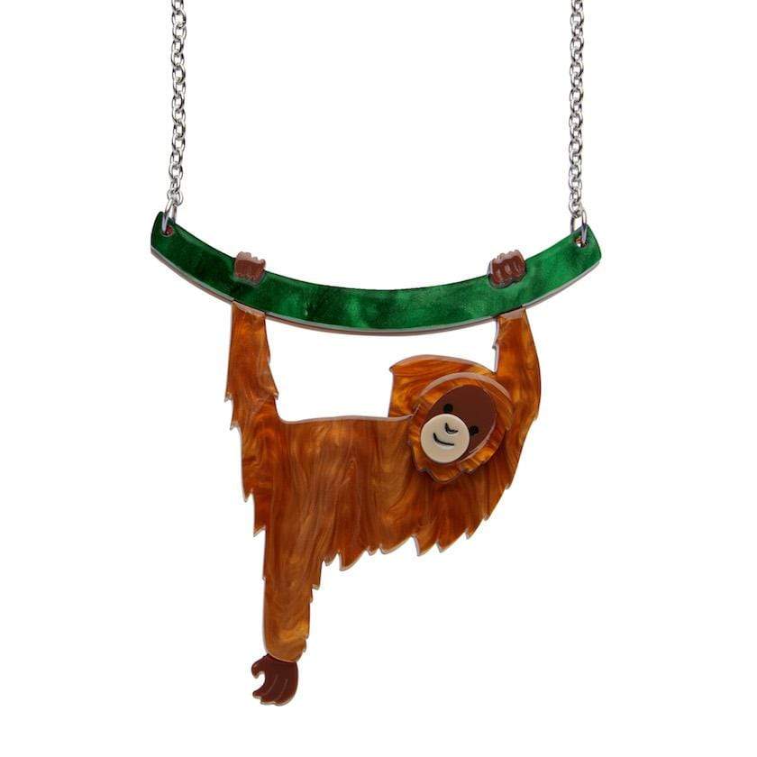 Hold On Louie Orangutan Necklace Erstwilder Museum