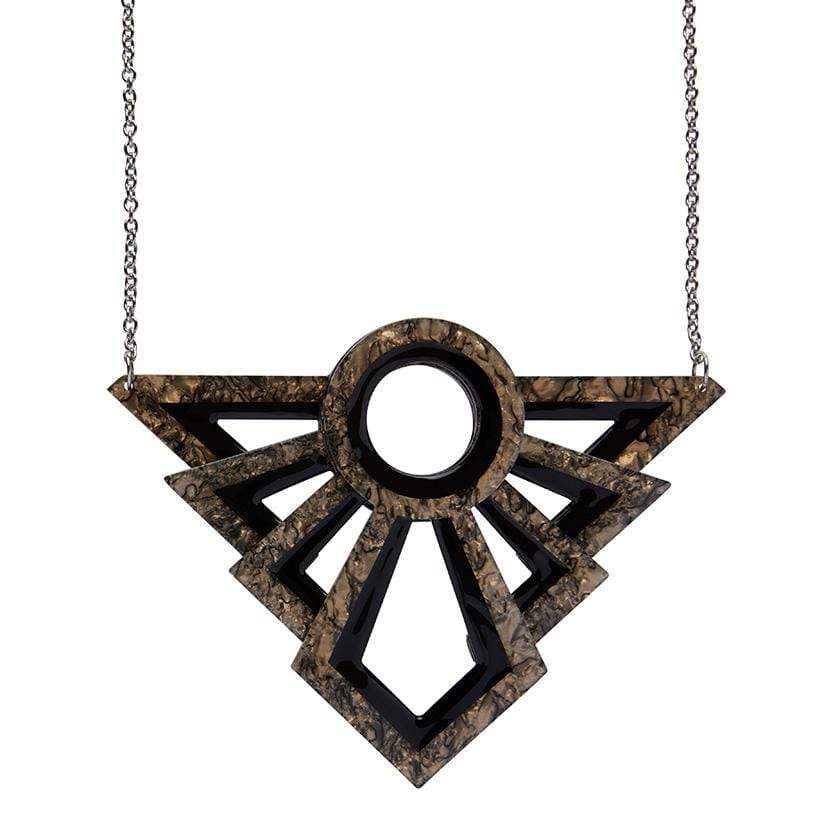 Erstwilder Modernist Motif Necklace N6882-9270