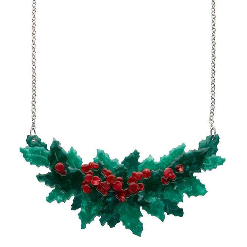 Erstwilder Holly Jolly Necklace N6937-4010