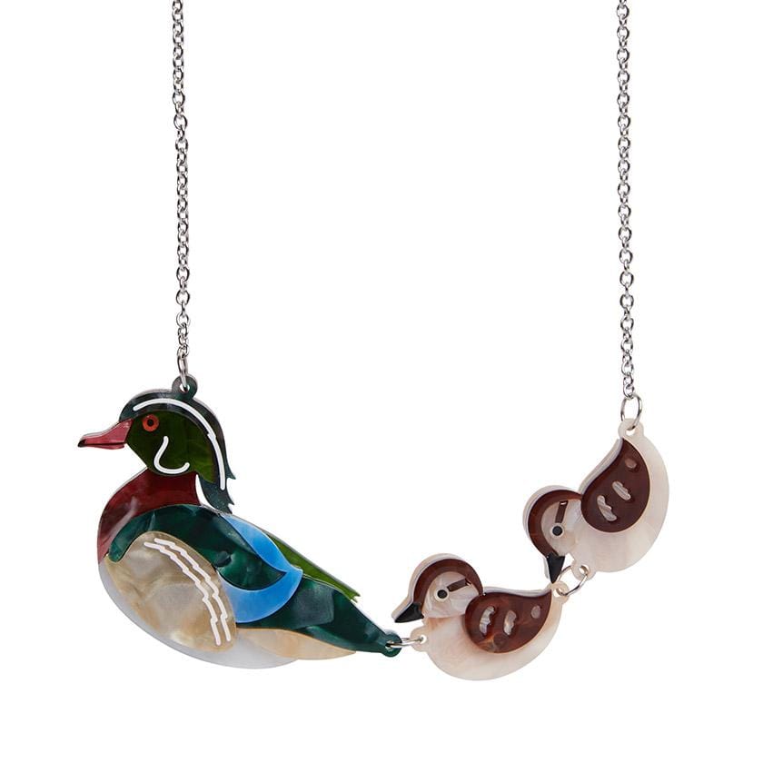 Erstwilder Ducks in a Row Necklace N7097-3240