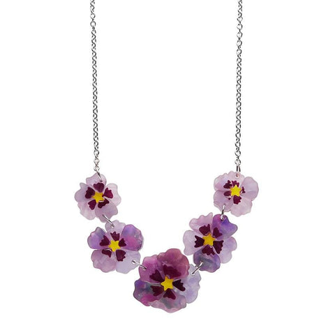 Erstwilder Purple Prose Necklace N7199-5000