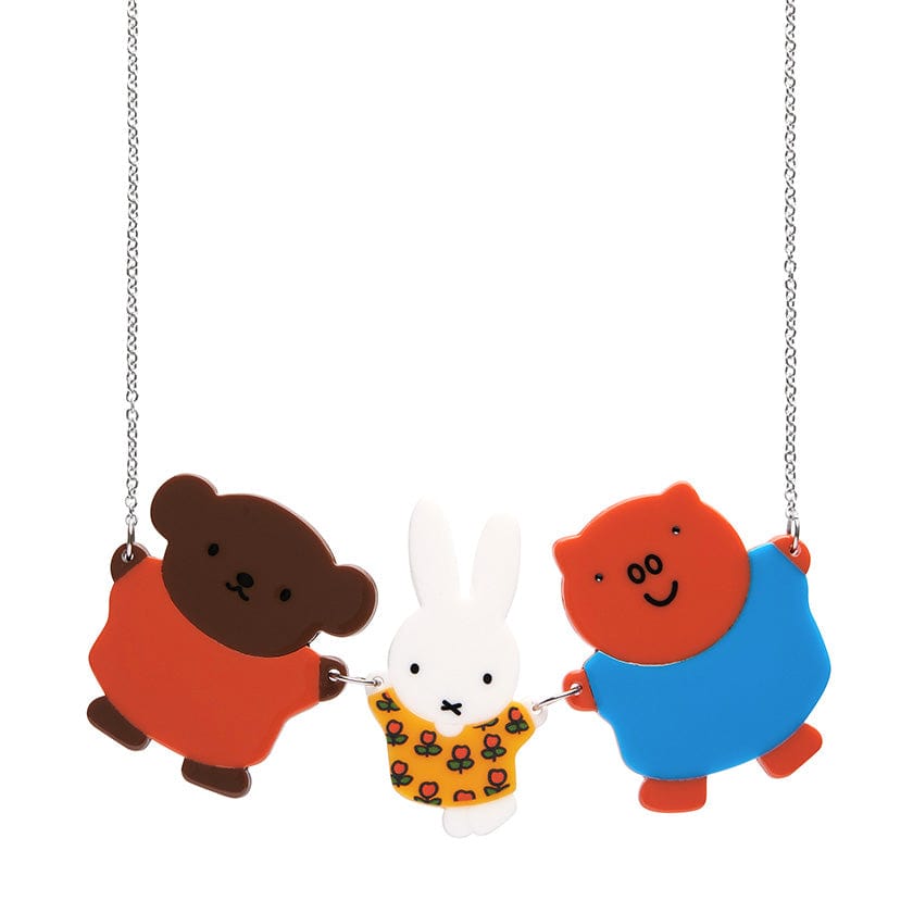 Erstwilder Miffy and Friends Necklace NSAT102