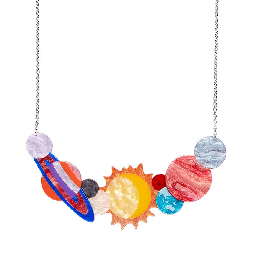 Across the Universe Necklace  -  Erstwilder  -  Quirky Resin and Enamel Accessories