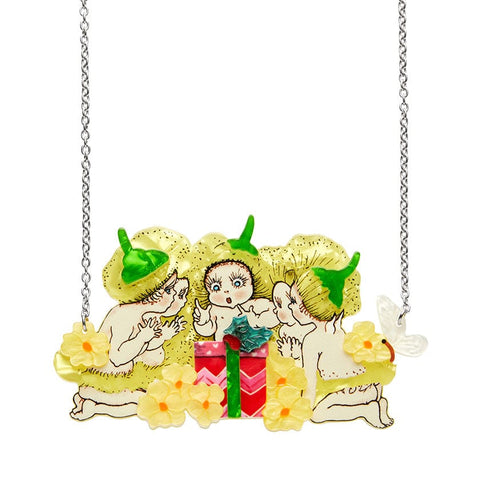 Christmas Morning Necklace  -  Erstwilder  -  Quirky Resin and Enamel Accessories