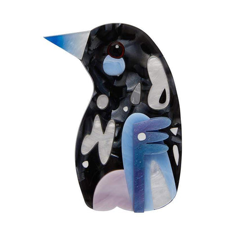 Erstwilder The Magnanimous Magpie Brooch BH7209-7080