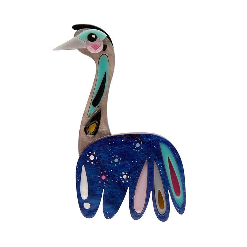 Erstwilder The Enchanting Emu Brooch BH7210-3001