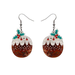 Plum Puddie Earrings