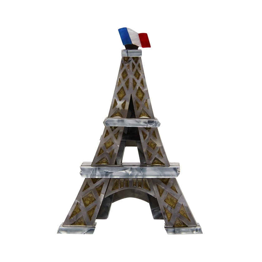 Erstwilder Paris Holiday La Dame de Fer Brooch PH1B02