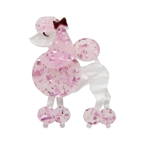 Erstwilder Paris Holiday Madame Caniche Brooch PH1B22