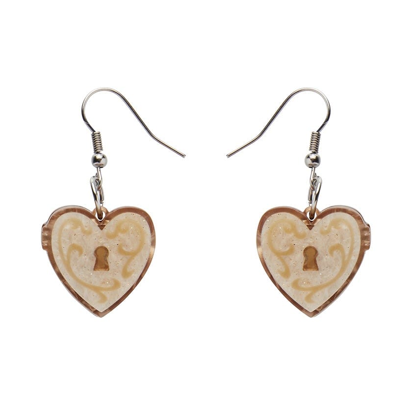 Erstwilder Paris Holiday Heart of Caché Drop Earrings PH1E04