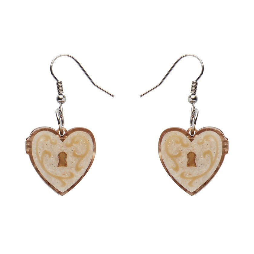 Erstwilder Paris Holiday Heart of Caché Drop Earrings PH1E04