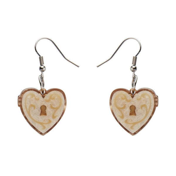 Erstwilder Paris Holiday Heart of Caché Drop Earrings PH1E04