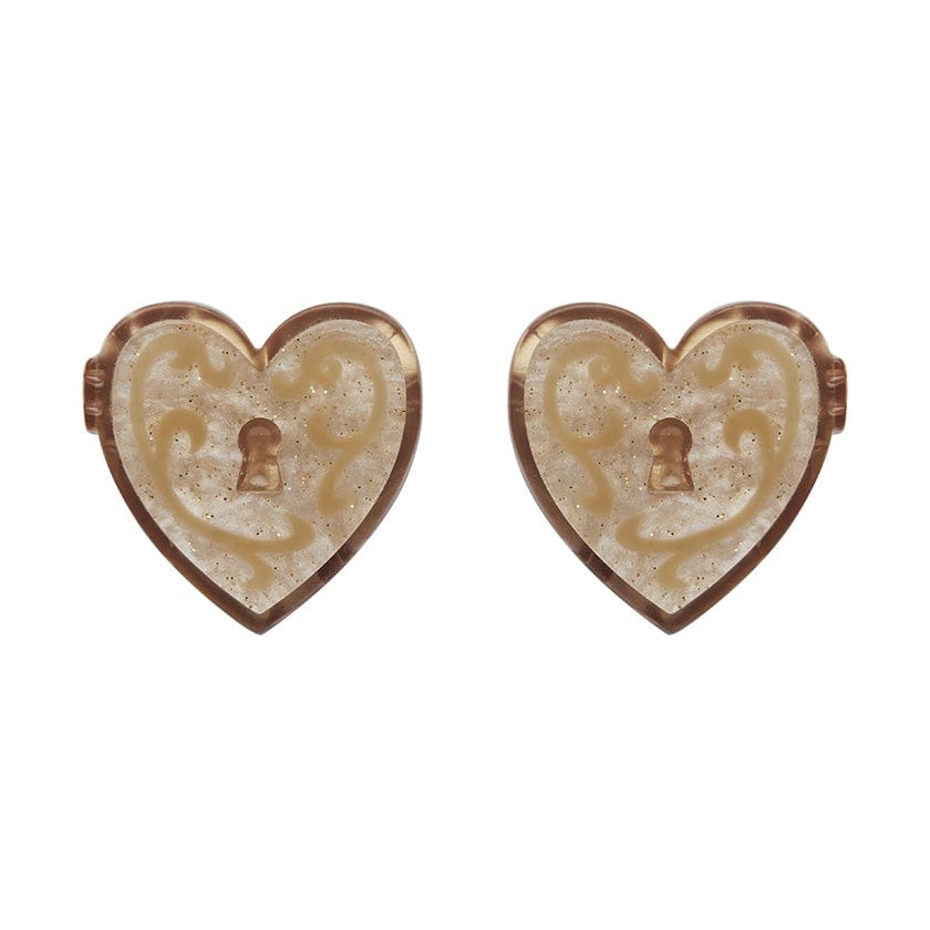Erstwilder Paris Holiday Heart of Caché Stud Earrings PH1E05