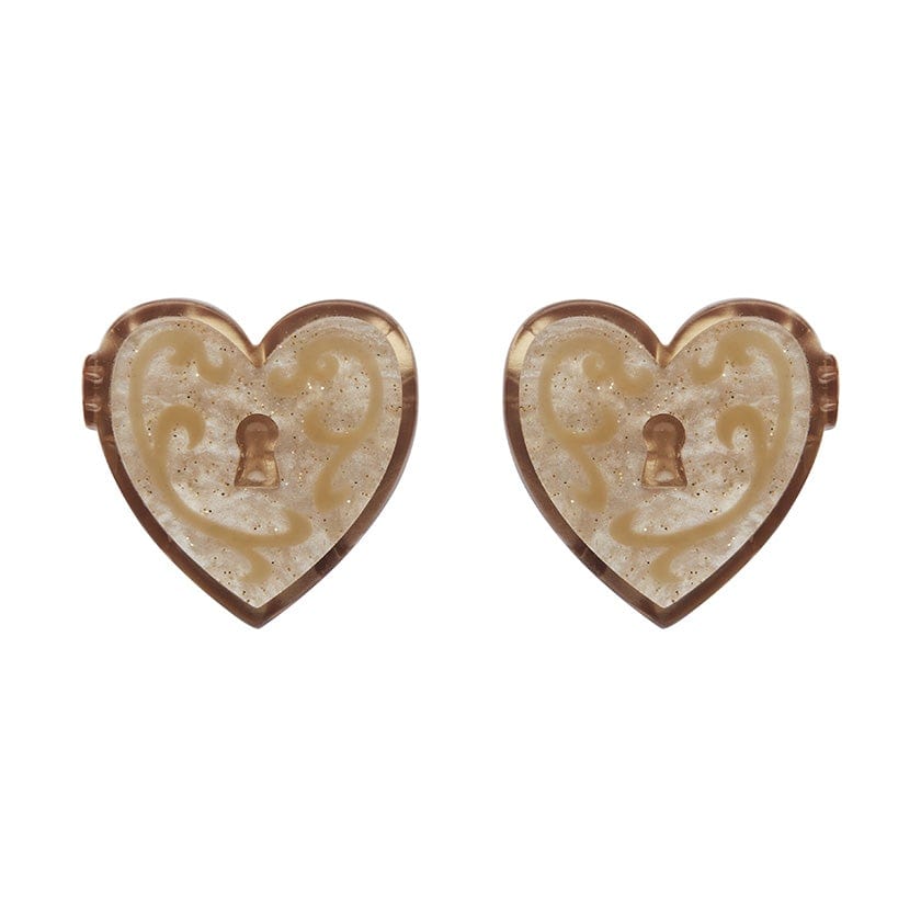 Erstwilder Paris Holiday Heart of Caché Stud Earrings PH1E05