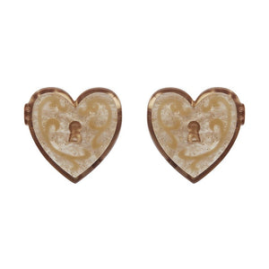 Heart of Caché Stud Earrings