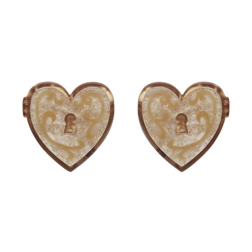Erstwilder Paris Holiday Heart of Caché Stud Earrings PH1E05