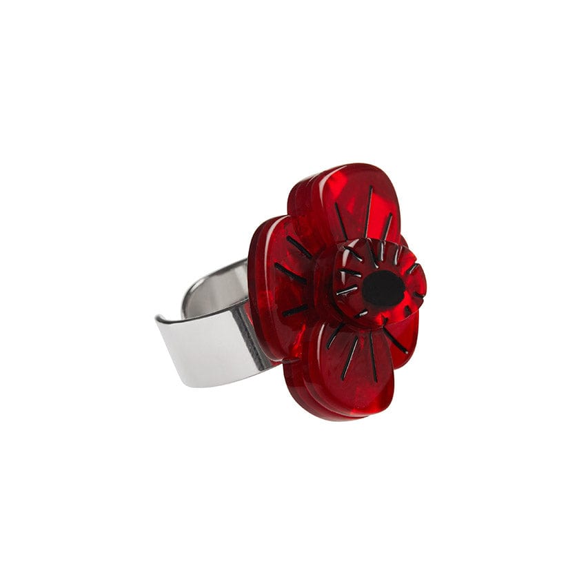 Erstwilder Remembrance Poppy Ring