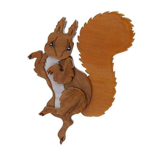 Squirrel Nutkin Brooch