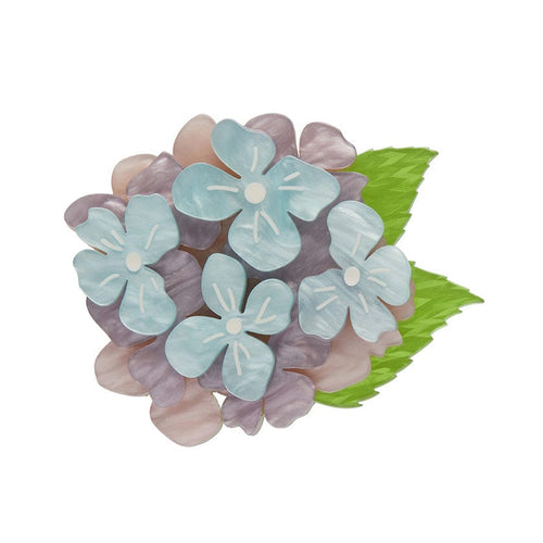 Erstwilder Heartfelt Hydrangea Brooch AH1BH01