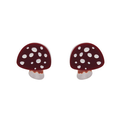 Twinning Toadstools Stud Earrings