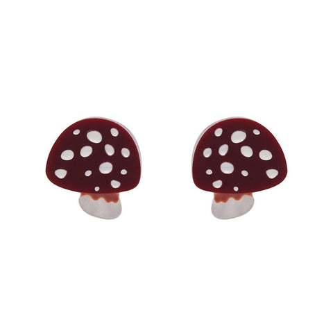 Erstwilder Twinning Toadstools Stud Earrings AH1EG01