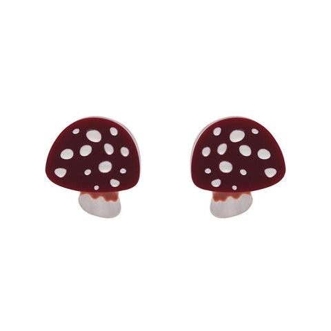 Erstwilder Twinning Toadstools Stud Earrings AH1EG01