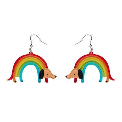 Rainbow Ruff Earrings